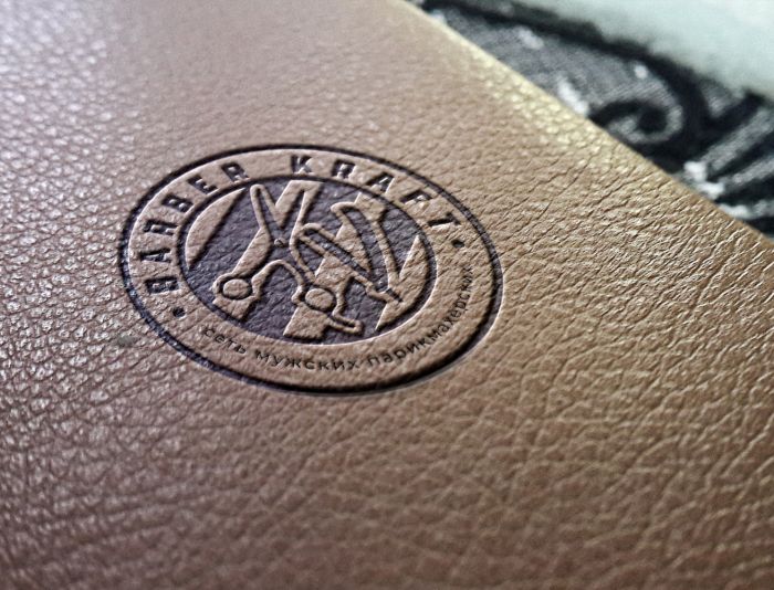 Логотип для BARBER KRAFT - дизайнер BeeKey