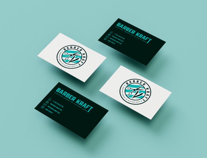 Логотип для BARBER KRAFT - дизайнер BeeKey