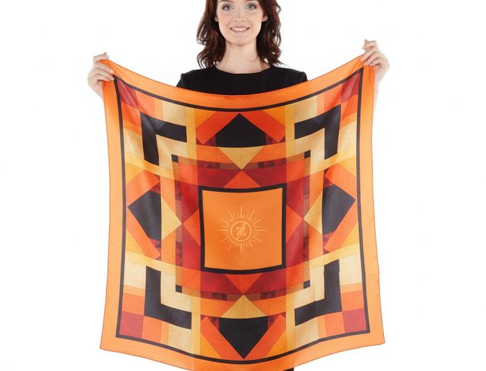 Иллюстрация для создать дизайн платка - дизайнер Youkey