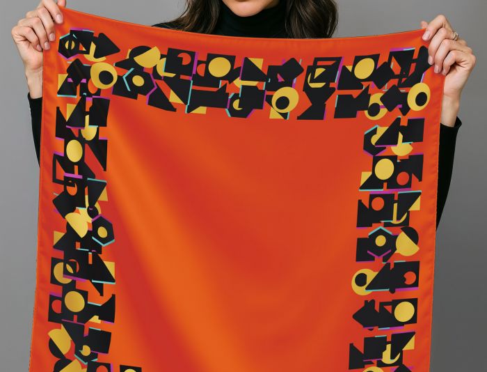 Иллюстрация для создать дизайн платка - дизайнер khlybov1121