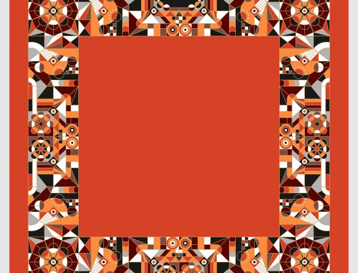 Иллюстрация для создать дизайн платка - дизайнер Zero-2606