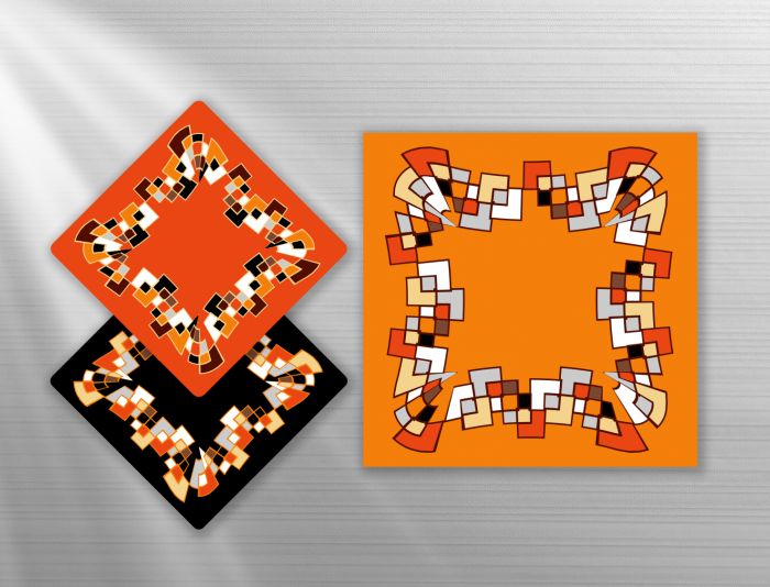 Иллюстрация для создать дизайн платка - дизайнер ElenaKinezh