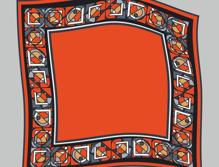 Иллюстрация для создать дизайн платка - дизайнер fwspace