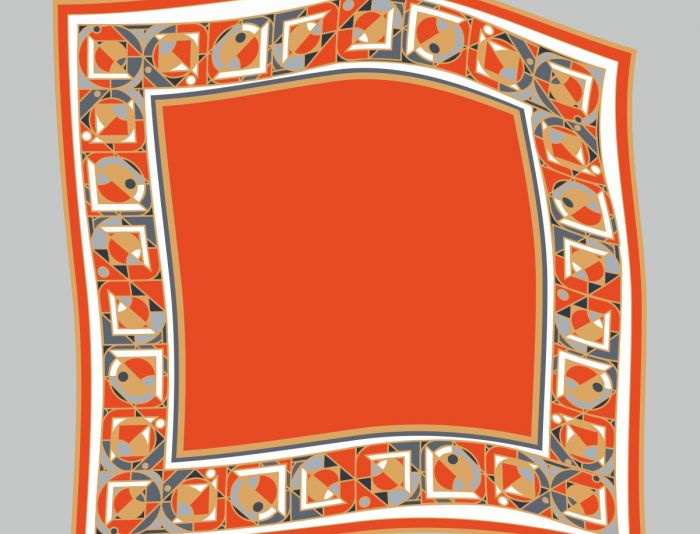 Иллюстрация для создать дизайн платка - дизайнер fwspace