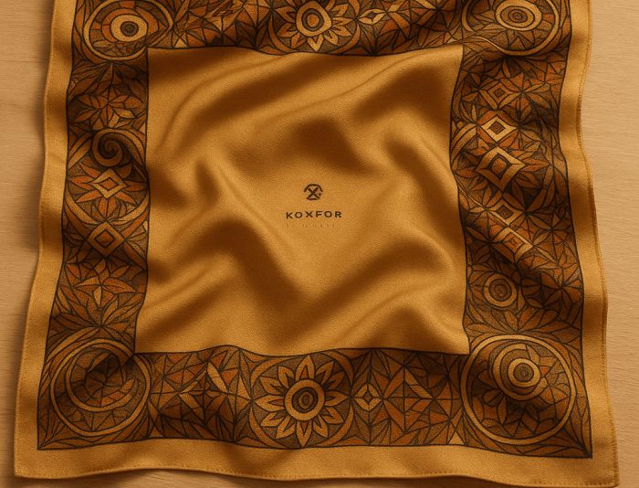 Иллюстрация для создать дизайн платка - дизайнер Korfor