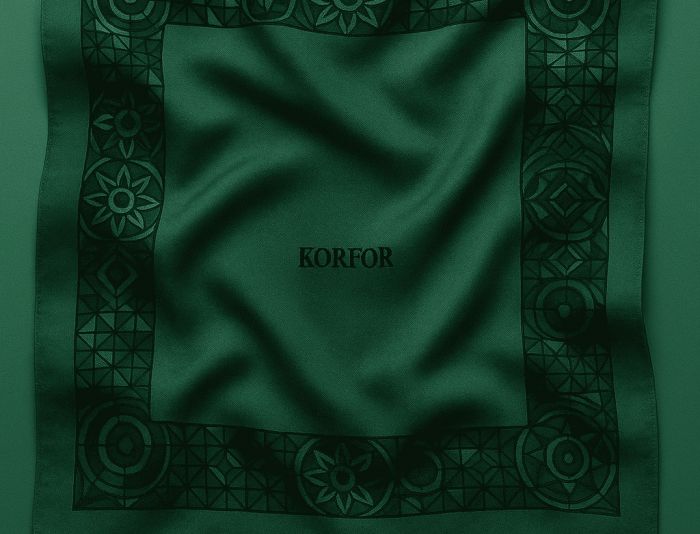 Иллюстрация для создать дизайн платка - дизайнер Korfor