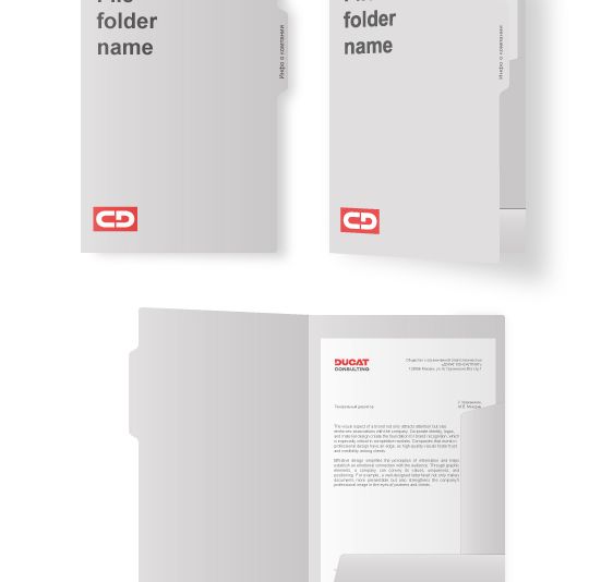 Лого и фирменный стиль для Дукат Консалтинг - дизайнер Victoria_Rys