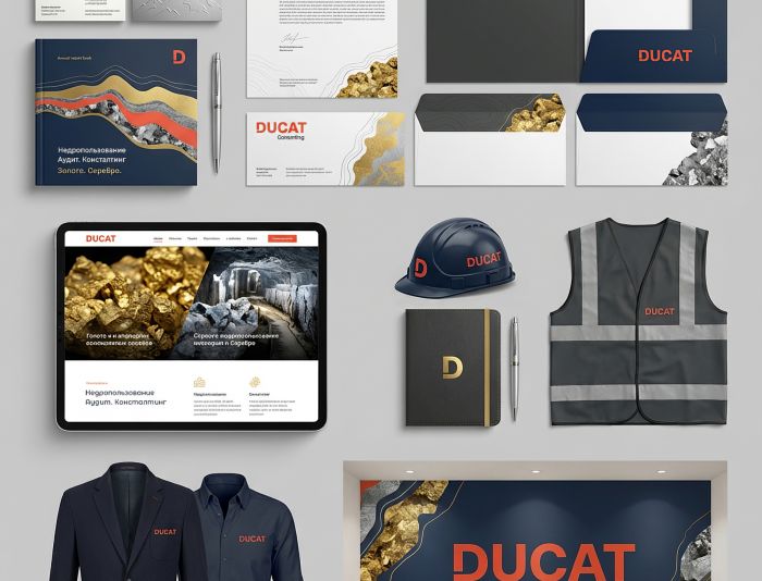 Лого и фирменный стиль для Дукат Консалтинг - дизайнер Youkey