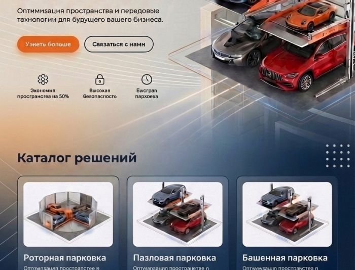 Веб-сайт для cipark.ru - дизайнер Youkey