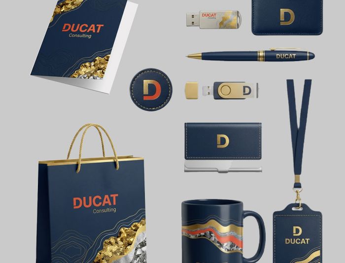 Лого и фирменный стиль для Дукат Консалтинг - дизайнер Youkey