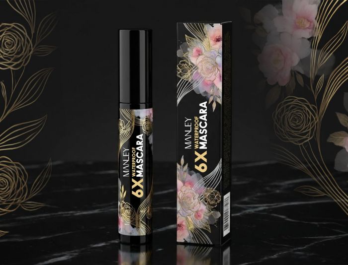 Упаковка и наклейка на тушь MANLEY - дизайнер n46n