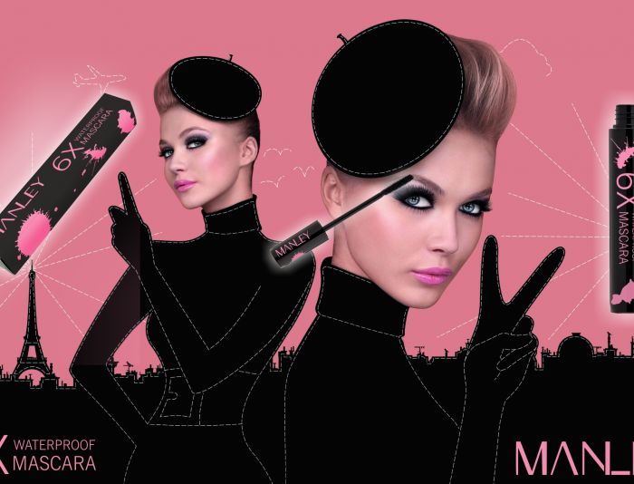 Упаковка и наклейка на тушь MANLEY - дизайнер Alenavikt