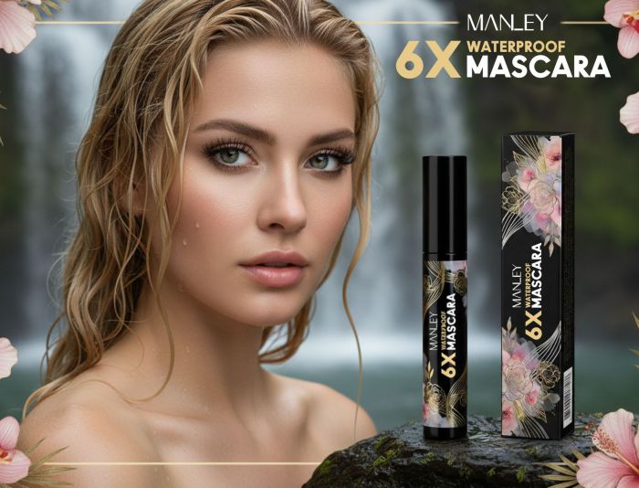 Упаковка и наклейка на тушь MANLEY - дизайнер n46n