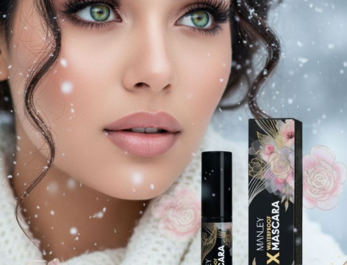 Упаковка и наклейка на тушь MANLEY - дизайнер n46n