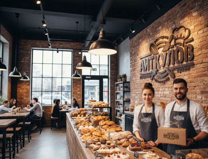 Логотип для Аиткулов авторская кухня - дизайнер n46n