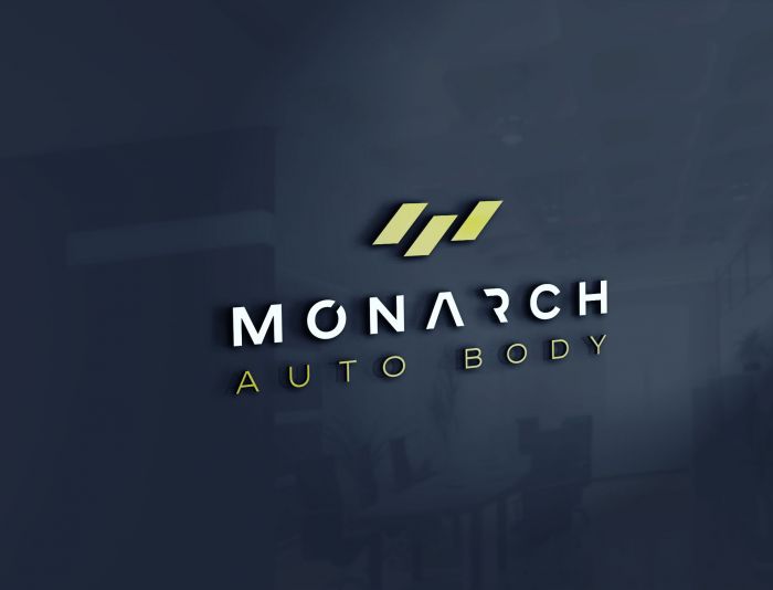 Логотип для Monarch Auto Body Wrap & Tint - дизайнер SmolinDenis