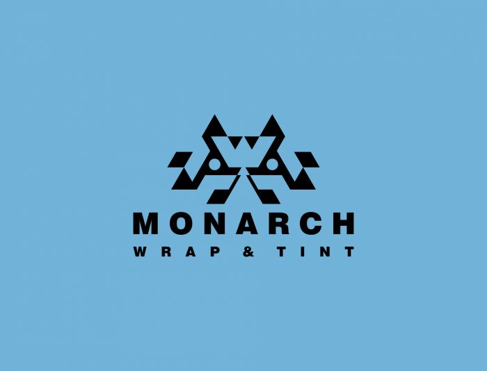 Логотип для Monarch Auto Body Wrap & Tint - дизайнер AnatoliyInvito