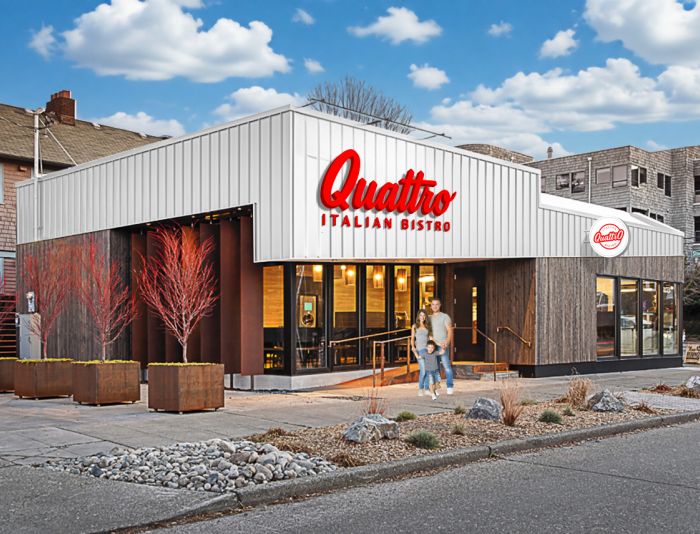 Логотип для Quattro Italian Bistro - дизайнер 19_andrey_66