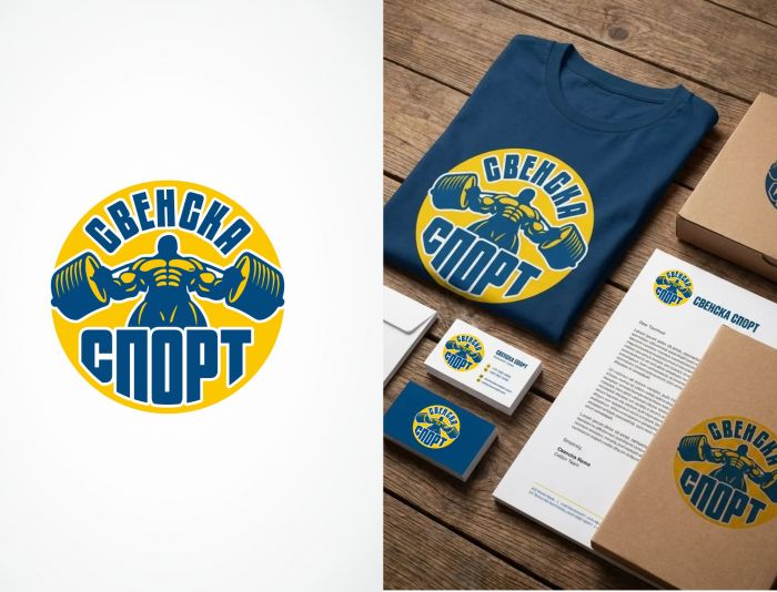 Лого и фирменный стиль для свенска спорт - дизайнер n46n