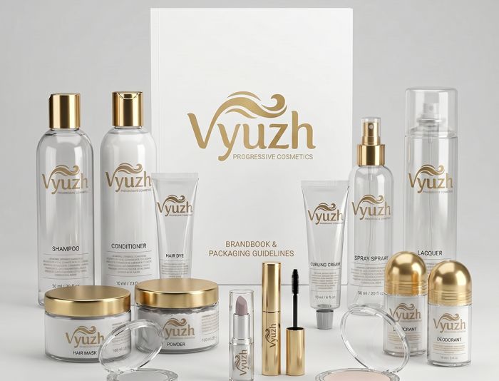 Брендбук для Vyuzh - дизайнер Yannnna