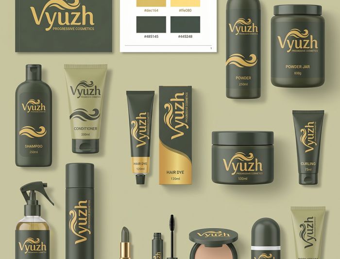 Брендбук для Vyuzh - дизайнер Yannnna