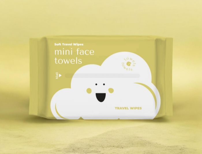 Персонаж для упаковки Mini Face Towels  - дизайнер arteka