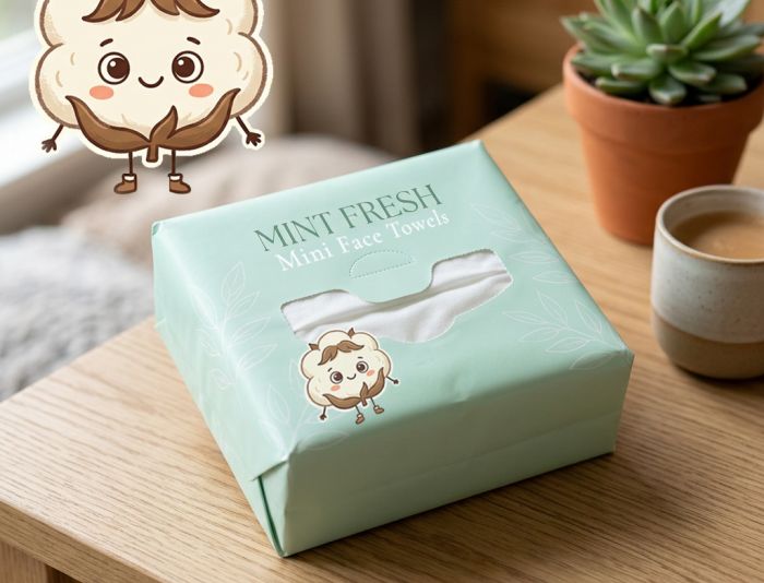 Персонаж для упаковки Mini Face Towels  - дизайнер Une_fille