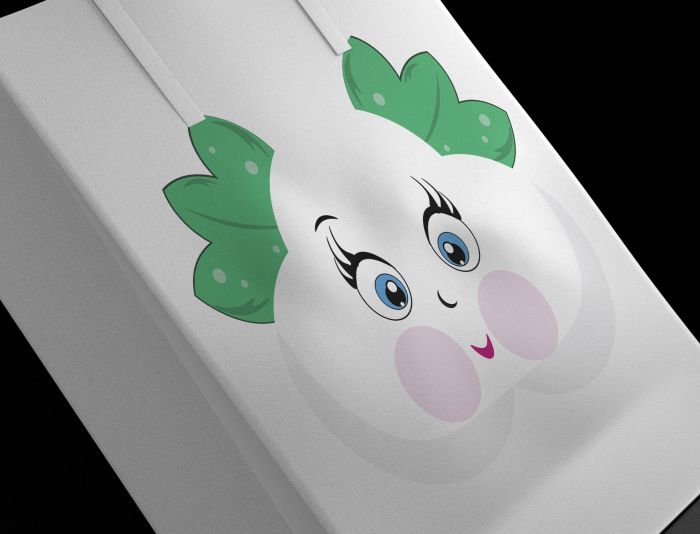 Персонаж для упаковки Mini Face Towels  - дизайнер Ninel1990