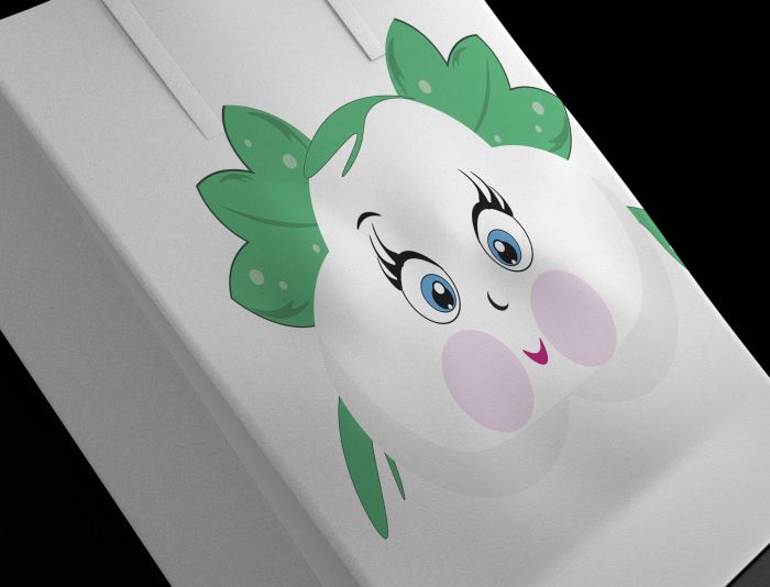 Персонаж для упаковки Mini Face Towels  - дизайнер Ninel1990