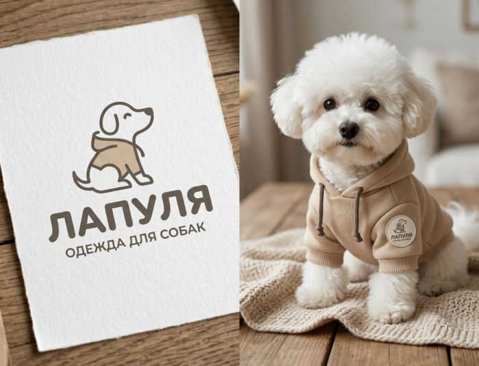 Лого и фирменный стиль для ЛапулЯ - дизайнер n46n