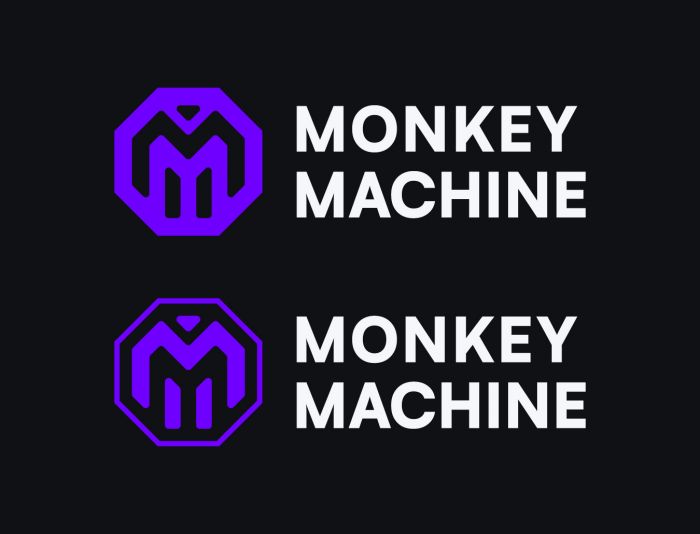Лого и фирменный стиль для MONKEY MACHINE - дизайнер hajirabadan