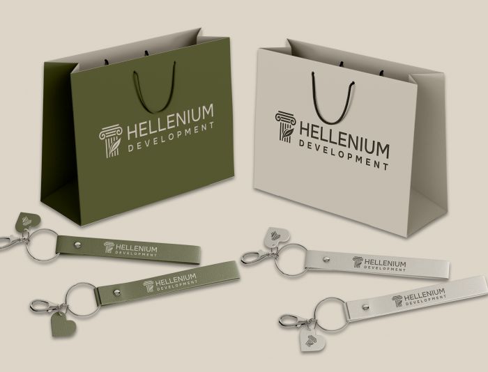 Логотип для греческого застройщика Hellenium Development - дизайнер markosov