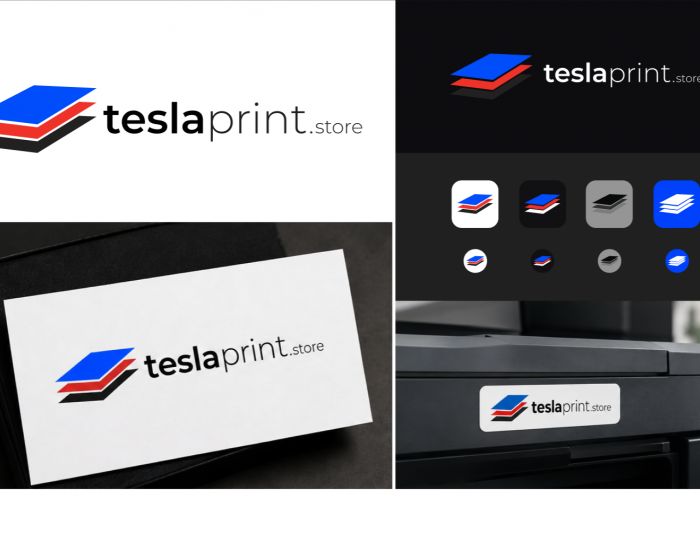 Логотип для teslaprint.store - дизайнер gloomytears