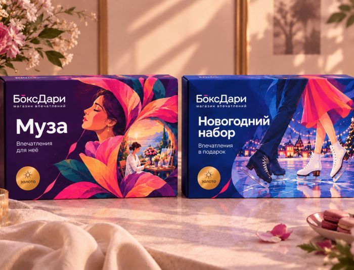 Обечайка для коробки подарков впечатлений - дизайнер Diamond777