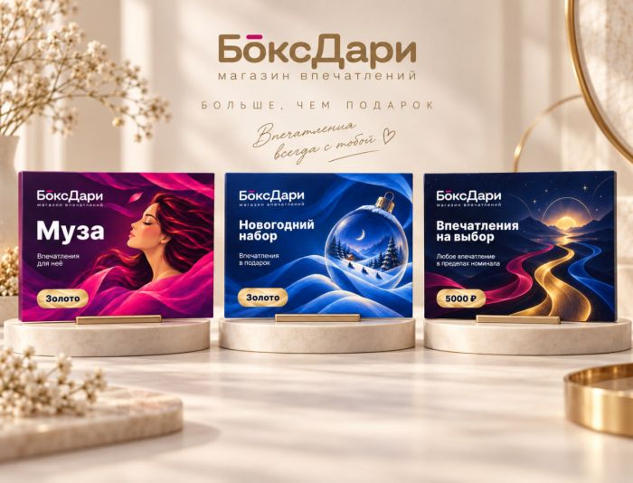 Обечайка для коробки подарков впечатлений - дизайнер Diamond777