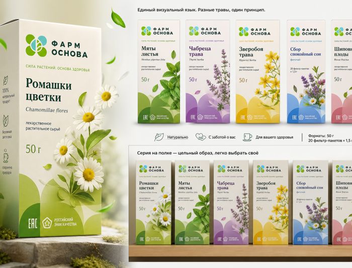 Дизайна картонной пачки лекарственных трав - дизайнер anlion